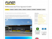 fuerer-agrotech.ch Webseite Vorschau