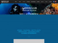 up-diveclub.at Webseite Vorschau