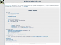bolthole.com Webseite Vorschau