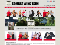 combat-wingtsun.com Webseite Vorschau