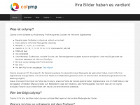 colymp.com Webseite Vorschau