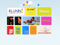 klunni.de Webseite Vorschau