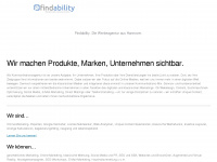 findability.de Webseite Vorschau