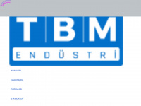 tbmendustri.com Webseite Vorschau