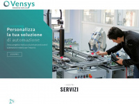 vensys.it Webseite Vorschau