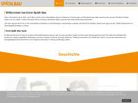 spaeth-bau.de Webseite Vorschau