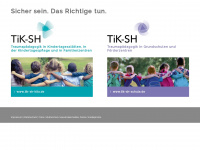tik-sh.de Webseite Vorschau