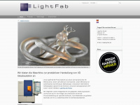 lightfab.de Webseite Vorschau