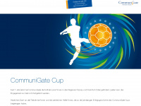communigate-cup.de Webseite Vorschau