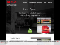 alpha-werbegestaltung-dessau.de Webseite Vorschau