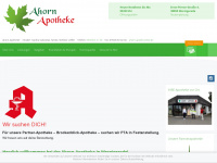ahorn-apotheke-wernigerode.de Webseite Vorschau