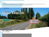 saint-erblon.fr Webseite Vorschau