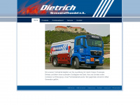 dietrich-heizöl.de Webseite Vorschau