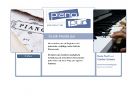 pianopur.de Webseite Vorschau