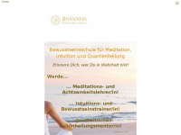 meditative-lebenskunst.org Webseite Vorschau
