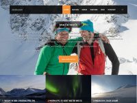 lyngen-skitour.de Webseite Vorschau