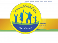 sonnenseefest.de Webseite Vorschau