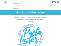 pasta-laster.de Webseite Vorschau