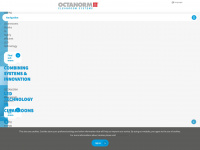 octanorm-cleanroom.com Webseite Vorschau