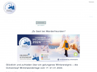 winterwandertag-ochsenkopf.de Webseite Vorschau