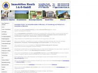 111-immobilien-kunth.de Webseite Vorschau