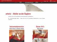 arterix.ch Webseite Vorschau