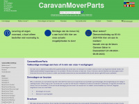 caravanmoverparts.be Webseite Vorschau
