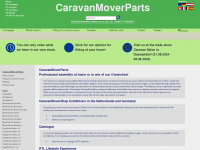 caravanmoverparts.eu Webseite Vorschau