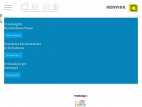 konvink.ch Webseite Vorschau