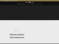 muensterlaender-speisekammer.de Webseite Vorschau
