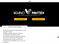 pavitex.com Webseite Vorschau