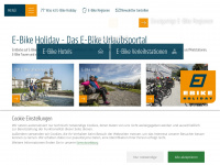 ebike-holiday.com Webseite Vorschau