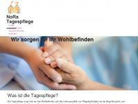 nora-tagespflege.de Webseite Vorschau