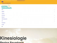 reginabaumbach.at Webseite Vorschau