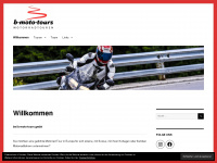 b-moto-tours.ch Webseite Vorschau