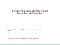 elektrosmog-selbsthilfegruppe-winterthur.ch Webseite Vorschau