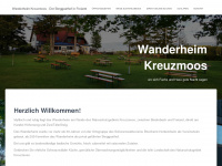 wanderheim-kreuzmoos.de Webseite Vorschau