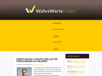 wahre-werte-depot.de Webseite Vorschau