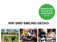 smilinggecko.ch Webseite Vorschau