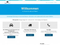 alpha-automobile.ch Webseite Vorschau