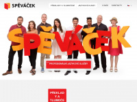 spevacek.info Webseite Vorschau