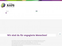 raps-stiftung.de Webseite Vorschau