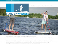 standup-wannsee.de Webseite Vorschau