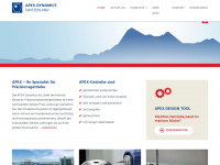 apexdyna.ch Webseite Vorschau