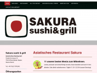 sakura-restaurant.de Webseite Vorschau
