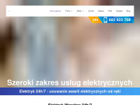 elektryk-wroclaw.pl Webseite Vorschau