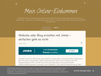 mein-online-einkommen.blogspot.com Webseite Vorschau