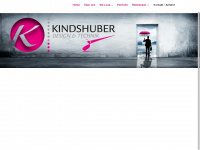 kindshuber.com Webseite Vorschau