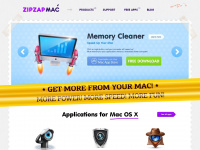 zipzapmac.com Webseite Vorschau