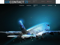 aircontact.at Webseite Vorschau